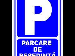 Indicator pentru parcare de resedinta